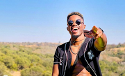 Model and TV presenter Tino Chinyani is Simz Ngema's baby's father.