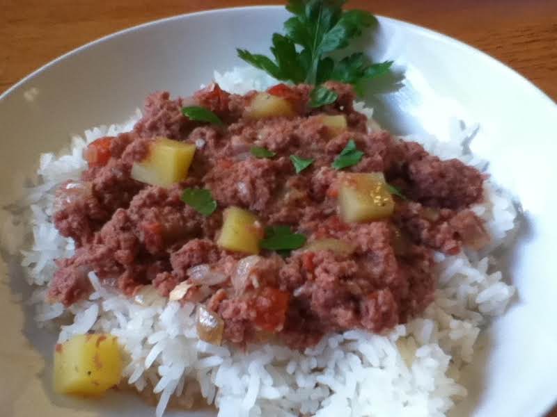 Corned Beef And Rice