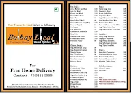 Bombay Local menu 1