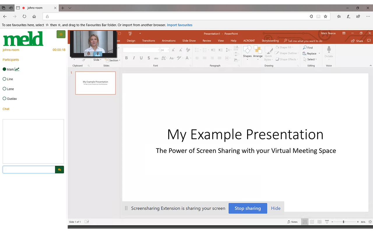 Meld Screensharing Extension Preview image 0