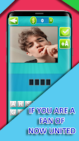 NOW UNITED QUIZ GUESS GAME Screenshot