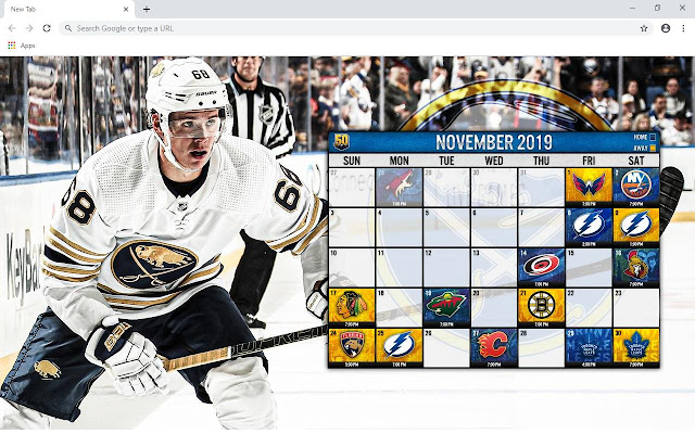 NHL 2019 Wallpapers and New Tab