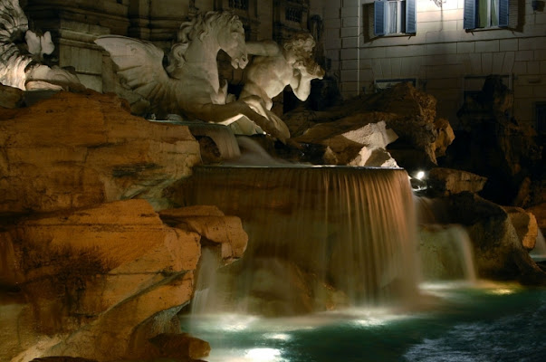 Fontana di Trevi di notte di francyant