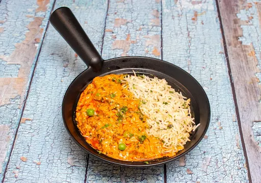 Matar Paneer Rice Bowl [650 Ml]