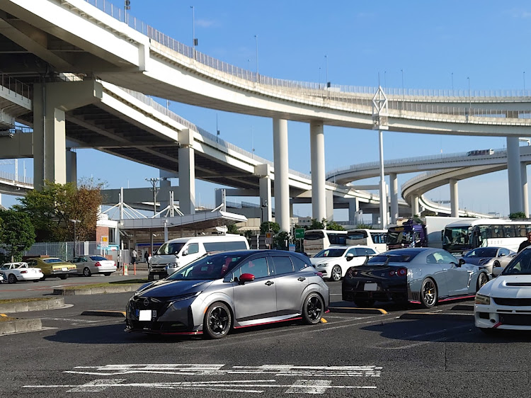 ノート オーラの大黒PA・11月もよろしくお願いします・ドライブ・みんなでつくろうホイール図鑑・秋サムに関するカスタム事例の投稿画像1枚目