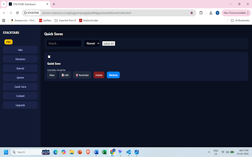 STACKTABS screenshot 1
