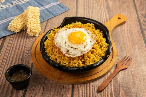 Poached Egg Maggi