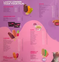 Jayashree Havmor Ice-cream parlor menu 7