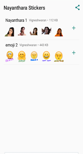 Nayanthara Stickers App  Tamil Whats Up Stickers