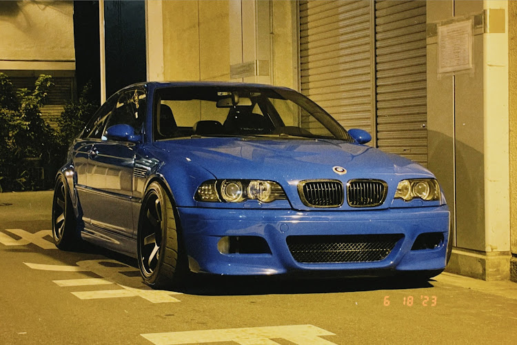 M3 クーペのドライブ・洗車・TE37・ガソリンスタンドは盛れるに関するカスタム事例の投稿画像4枚目