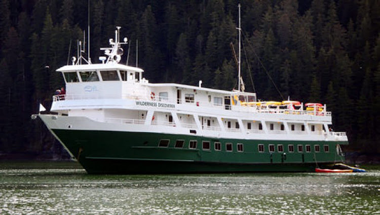 The 76-passenger Wilderness Discoverer offers sailings to Alaska and the Pacific Northwest.