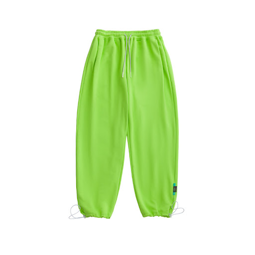 Title 1, Multicolor loose straight-leg casual pants, com...