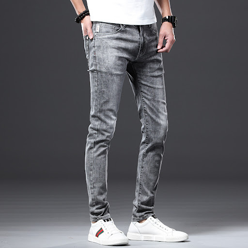 Title 6, Mens Slim-Fit Stretch Small Right-Angle Jeans ...