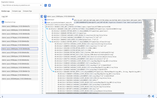 Salesforce Debug Logs (sfdl)