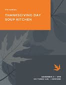 Thanksgiving Soup Kitchen - Poster item