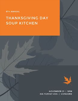 Thanksgiving Soup Kitchen - Thanksgiving item