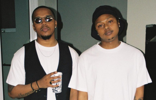 Jay Jody is unbothered by haters trolling him for working with his brother A-Reece (R).