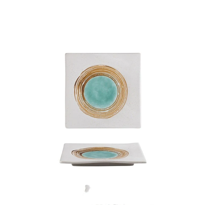 Title 2, Eenvoudige Color Glaze Keramiek voor Gourmet Ge...