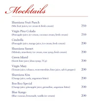 Shikara menu 1