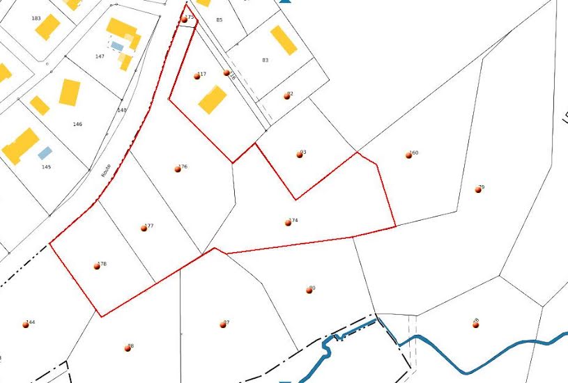  Vente Terrain à bâtir - à Saint-Priest-Taurion (87480) 