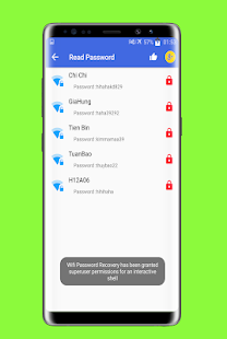 Wifi-Passwort anzeigen - Wifi-Passwort teilen स्क्रीनशॉट