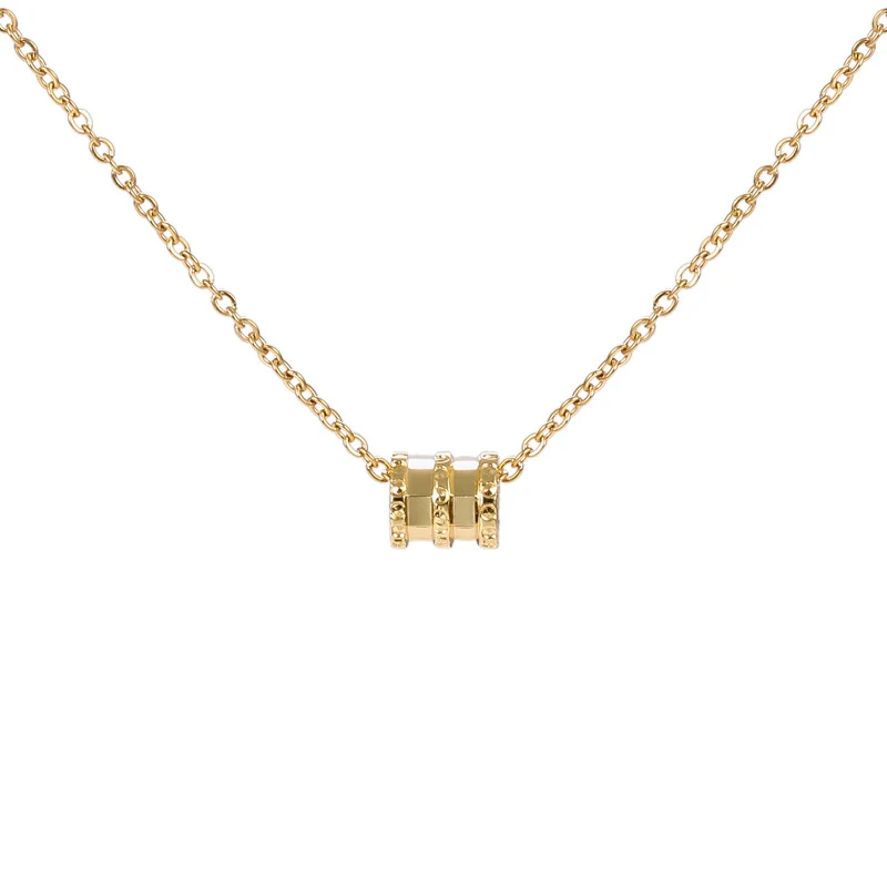 Colar curto feminino banhado a ouro, corrente de clavícula, cintura fina. Pingente combinando com tudo, perfeito para o Instagram.