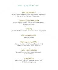 Pondichery Cafe - Sofitel menu 7