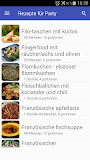 Rezepte für Party app in Deutsch kostenl