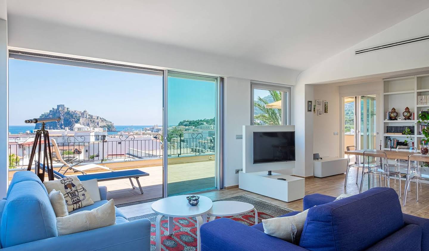 Apartment with terrace Ischia