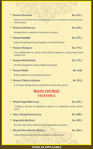 Kashmir Confectioners menu 6