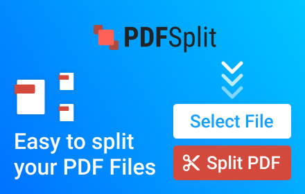 Split PDF for Google Chrome™ small promo image