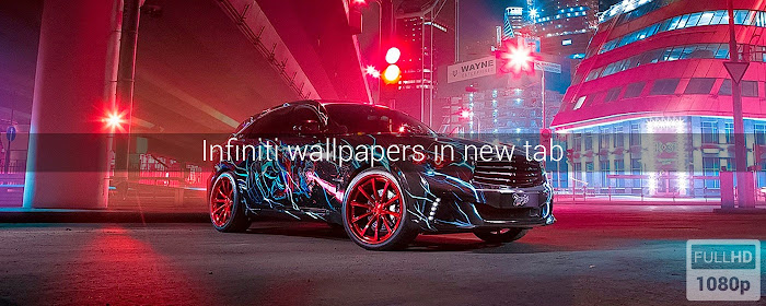 Infiniti Auto Wallpapers New Tab marquee promo image