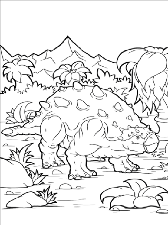 dinossauro para colorir e imprimir