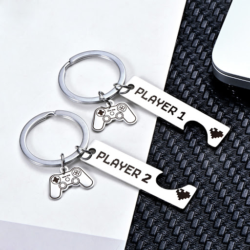 Title 3, Game Keychain Boyfriend Husband Couple Birthday...
