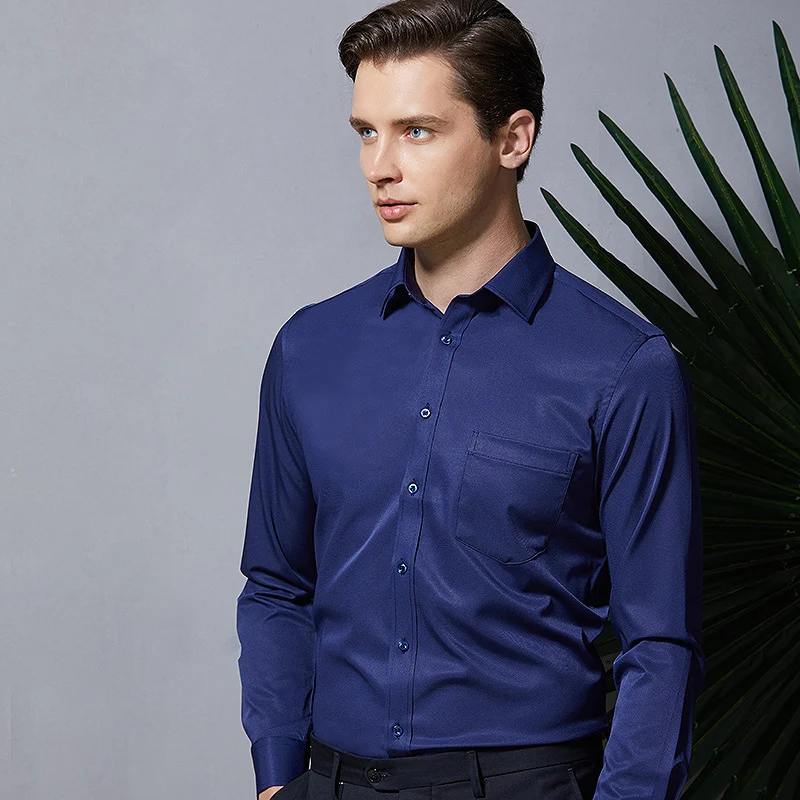 Heren Werkshirt Mercerized Stretch Comfortabel en elastisch werkshirt voor mannen. Biedt bewegingsvrijheid en duurzaamheid voor lange werkdagen.
