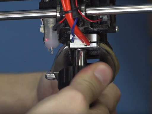 Changing your nozzle is really simple and will expand your material printing capabilities