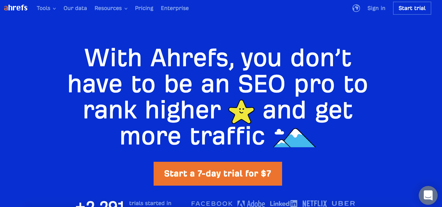 ahrefs backlinks checker