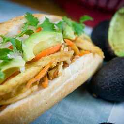 Veggiecado Banh Mi