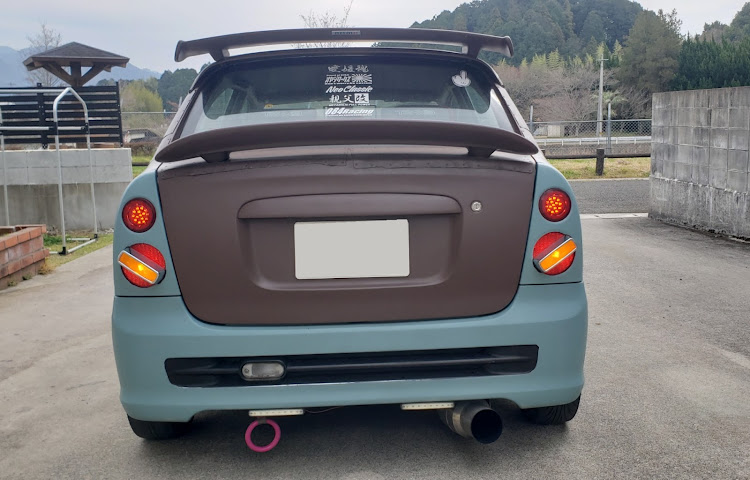 オプティのチェリーテール・つり目・旧車・じこまん・自分のクルマが一番に関するカスタム事例の投稿画像2枚目