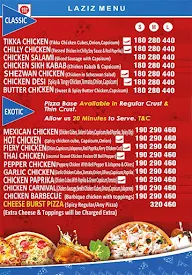 Laziz Pizza menu 3