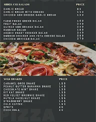 Pizza World menu 4