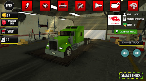 Screenshot Truck Club Simulation Real