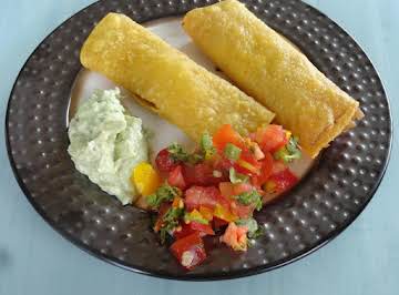 Leftover Turkey Taquitos