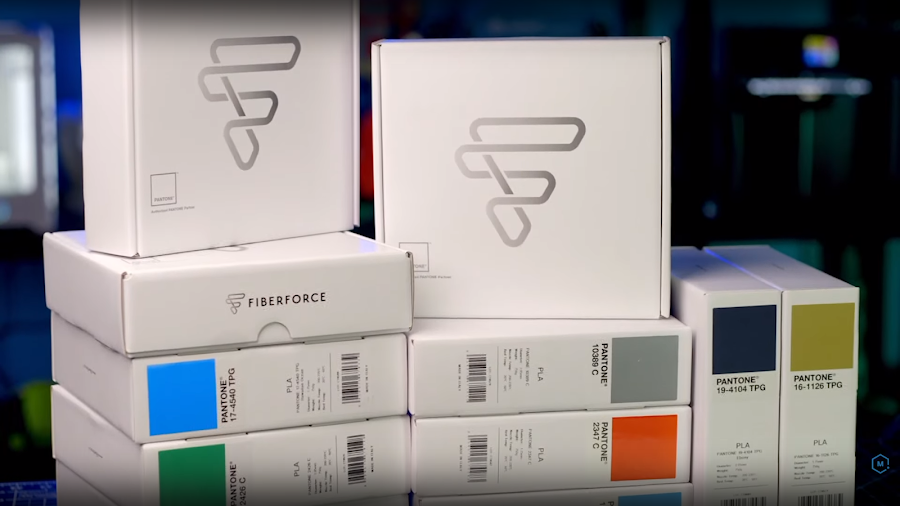 Pantone filament by Fiberforce is available in the exact color you need.