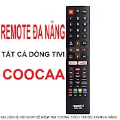 Remote Điều Khiển Tivi Coocaa Smart Rm - L1592 (Đen - Dùng Cho Tất Cả Các Dong Coocaa)