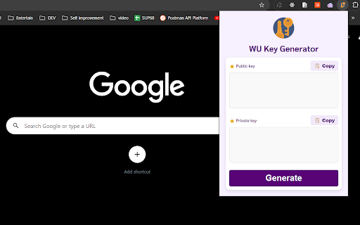 WU Key Generator