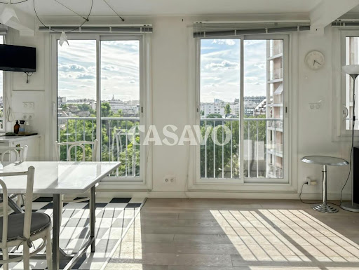 View from modern apartment windows - Luxury property for sale in Paris 13ème, 5 rooms, 3 bedrooms