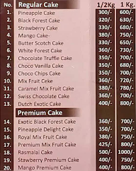 Sweet Truth - Cake and Desserts menu 1