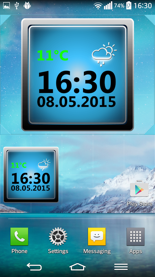 Night Stand Weather Clock Android Apps on Google Play