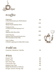 Bowwow Cafe menu 3